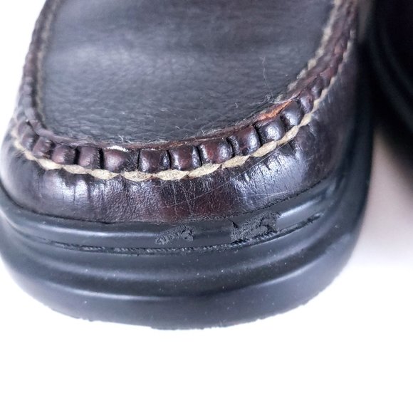 Cole Haan Dark Brown Leather Slip-On Loafers main image 9